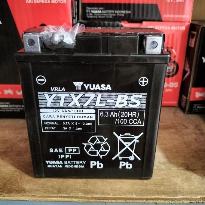 AKI / ACCU YUASA YTX7L-BS MF//