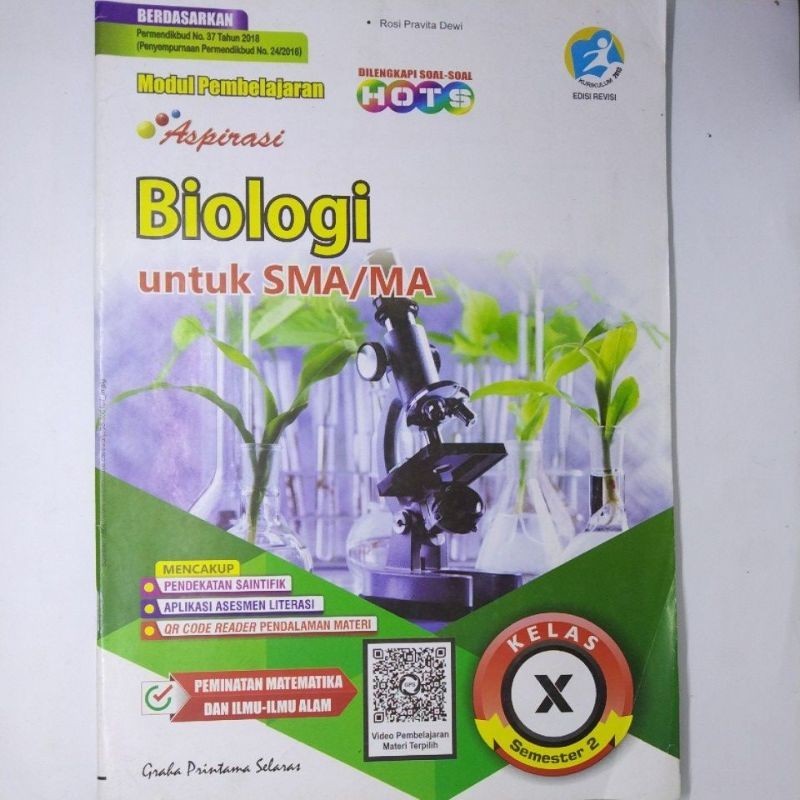 LKS SMA BIOLOGI KELAS 10 SEMESTER 2 KURIKULUM 2013
