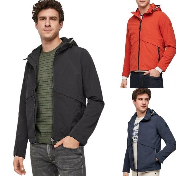 S.Oliver Men Light Hooded Jacket - 3532