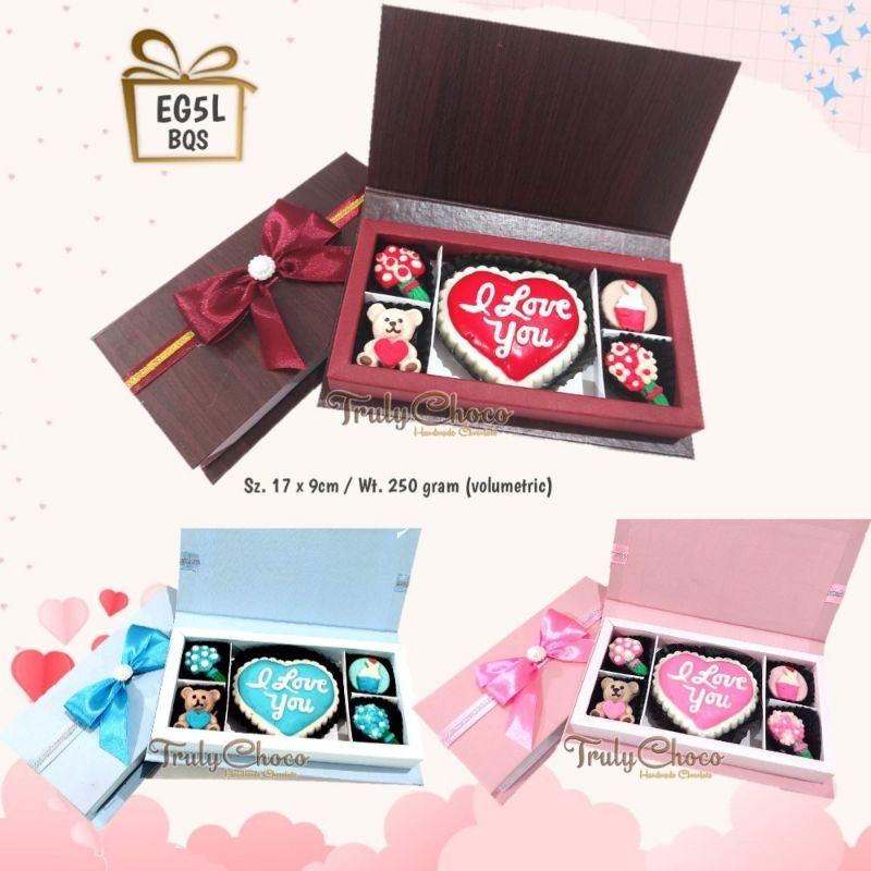 

kado coklat valentine Trulychoco EG5L love edition 2024