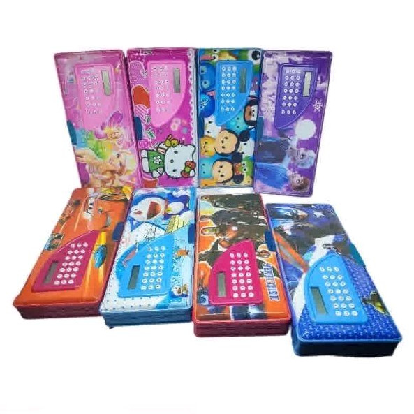 

tempat/kotak /tepak pensil magnet bolak balik karakter sedang (22x10) KT628