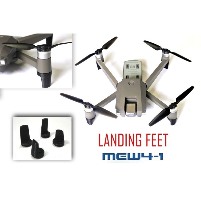 READY Landing Feet kaki gear MJX MEW4 1 drone B4W