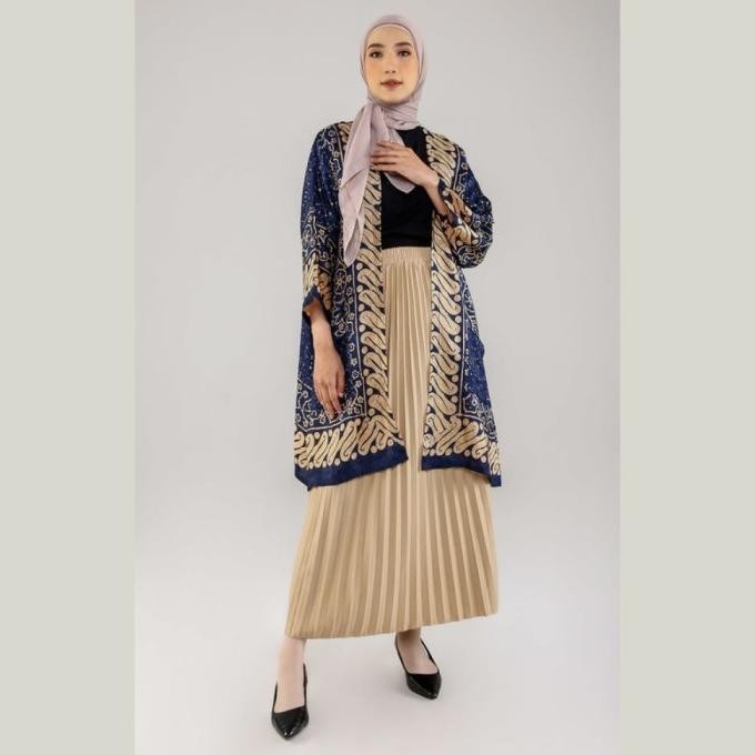 Terlaris Bolero Outer Batik Wanita - Rinjanie Avon - Viscose Limited Edition