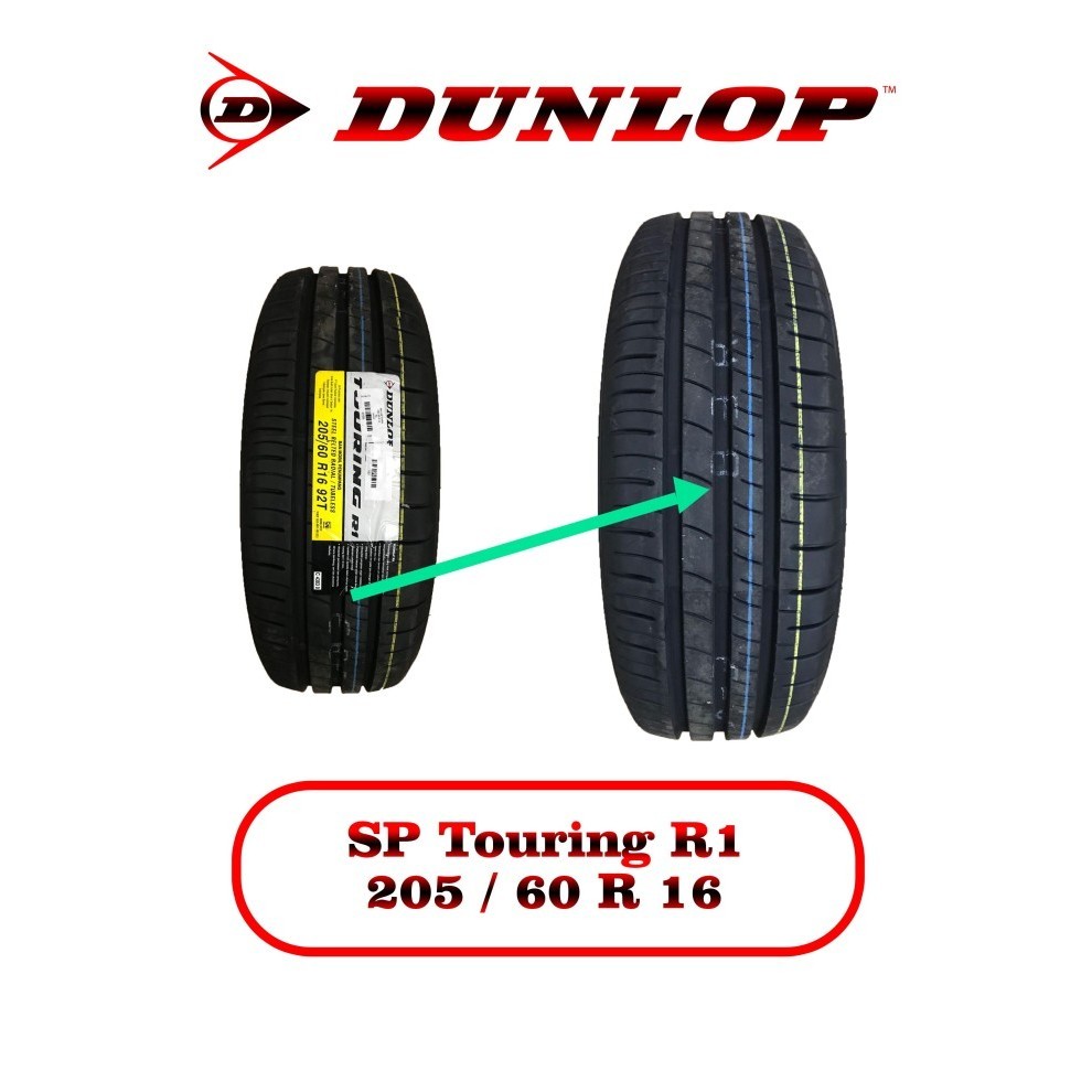 Sale Ban Mobil Dunlop R1 205/60 R16 67055 Gratis Ongkir