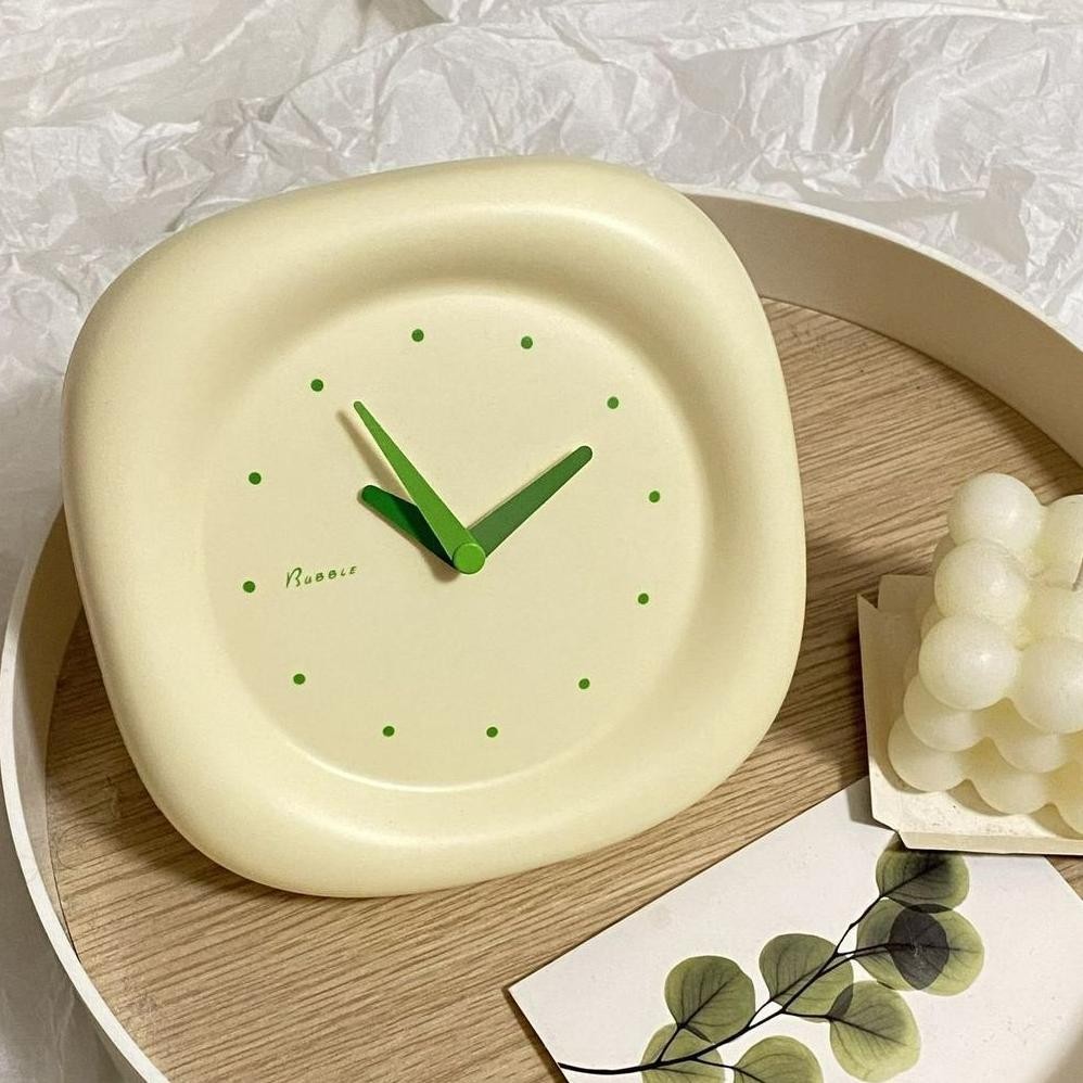 Bisa Cod Aesthetic Korean Style Clock/Jam Dinding Korea/Jam Dinding Cantik/Jam Dinding Estetik/Jam M