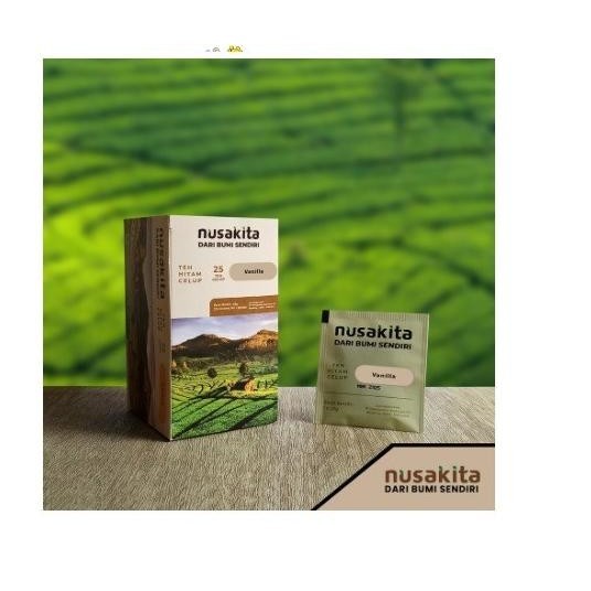 

Teh Nusakita Celup Vanilla Amplop 25 Pcs