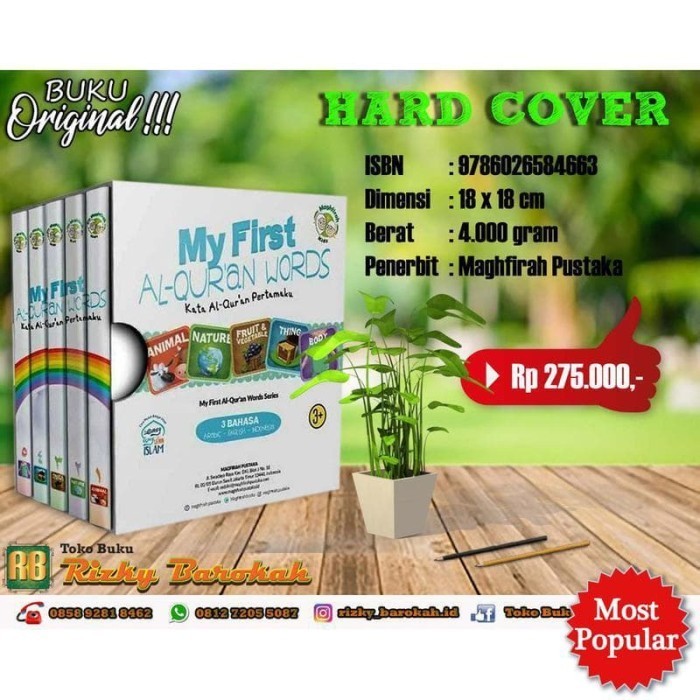 

[Baru] My First Al Quran Words Series 3In1 Maghfirah Pustaka Diskon
