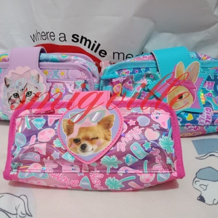 

[Baru] Smiggle Utility Stylin Pencil Case - Tempat Pensil Smiggle Terbatas