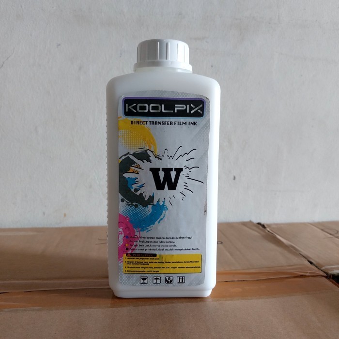 

[Baru] Tinta Dtf Audley Putih 1 Liter Terbatas