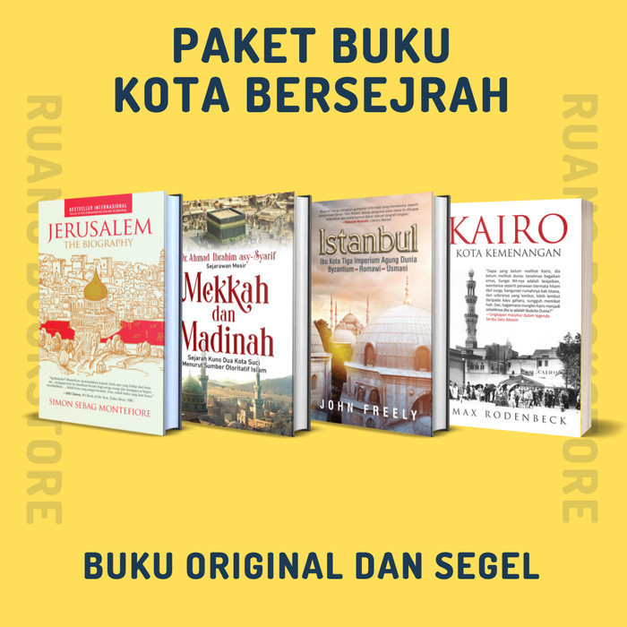 

[Baru] Paket Buku Kota-Kota Bersejarah - Buku Original Segel - Promo Limited