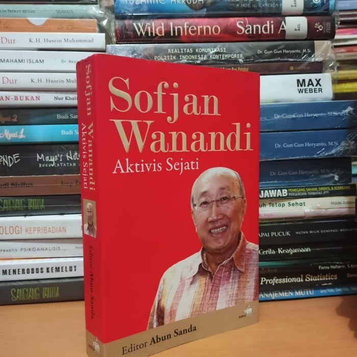 

[Baru] Original Sofjan Wanandi Aktivis Sejati Politik Diskon