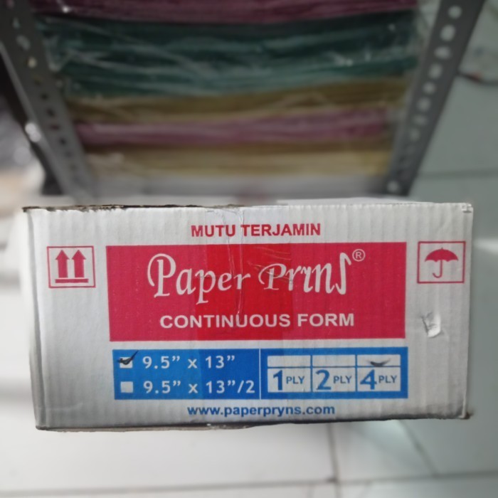 

[Baru] Kertas Continous Form 9.5X13 4 Ply Full Folio Terbaru