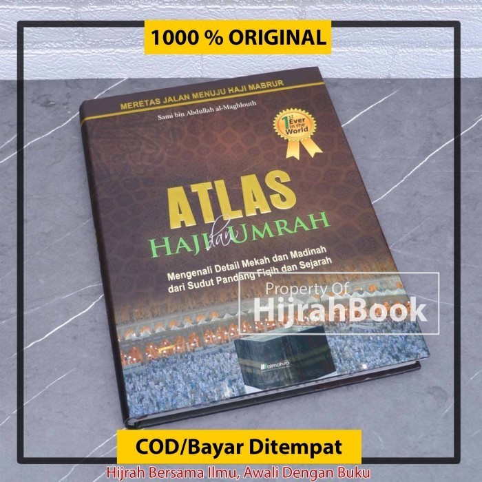 

[Baru] Buku Islam Atlas Haji Dan Umroh Almahira Original Limited