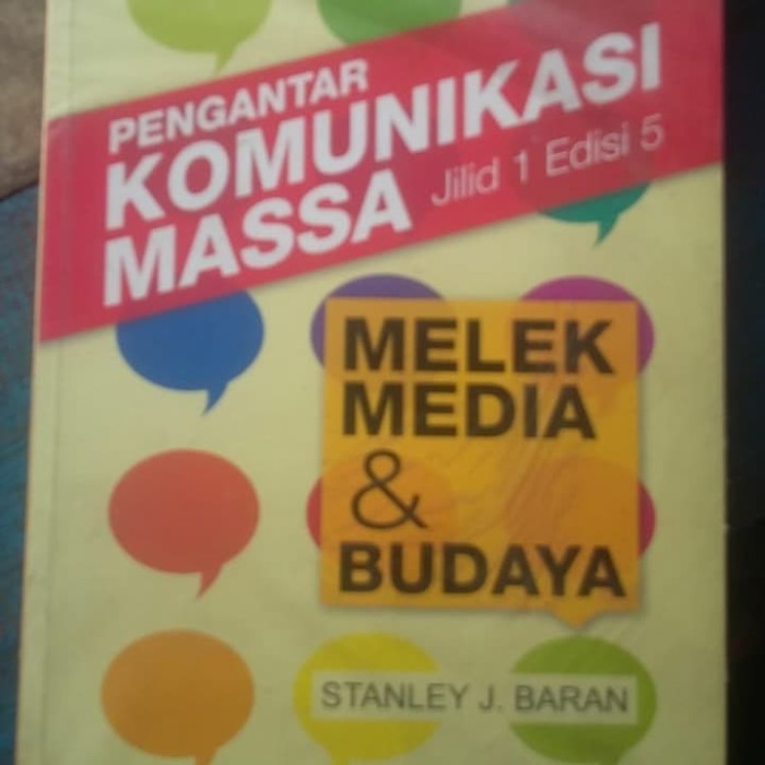 

[Baru] Buku Pengantar Komunikasi Massa Limited