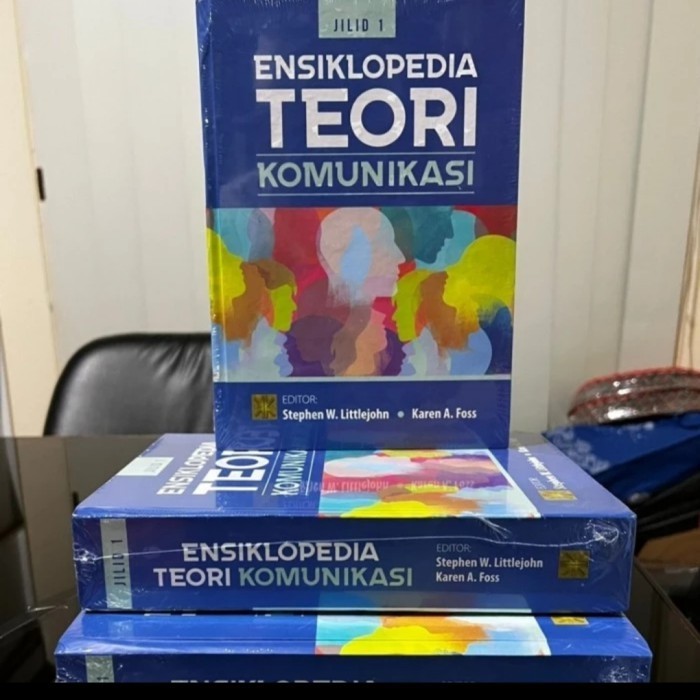 

[Baru] Ensiklopedia Teori Komunikasi Jilid I-Original Terbaru