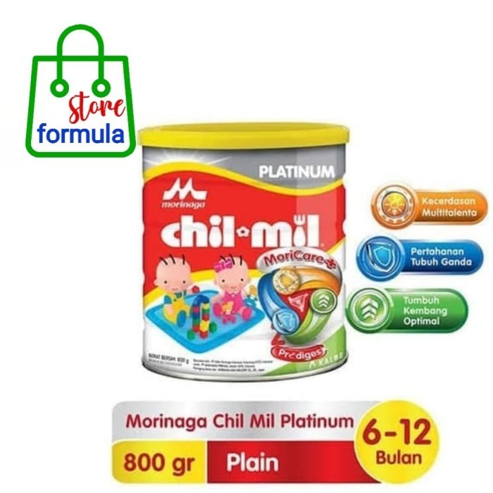 [COD] Chilmil Platinum 2 800Gr Morinaga Susu Chil-Mil Diskon