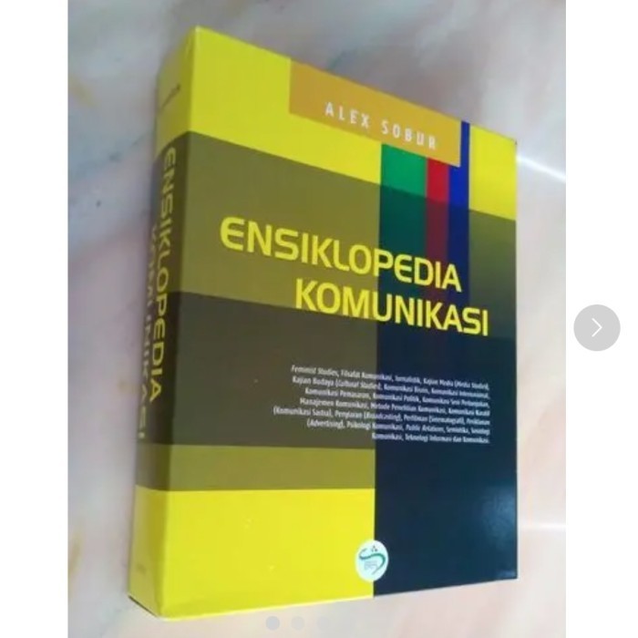 

[Baru] Buku Ensiklopedia Komunikasi Satu Set 3 Buku Original - Alex Sobur Limited