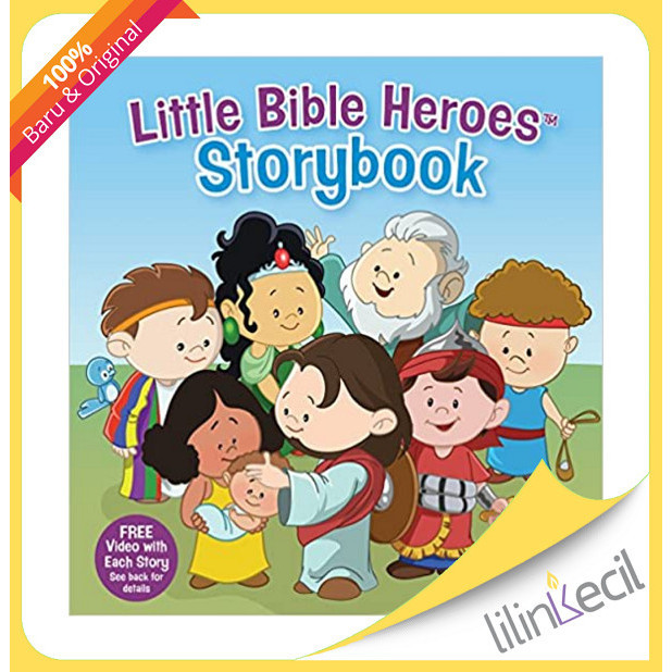 

[Baru] Buku Little Bible Heroes Storybook -Hc Limited