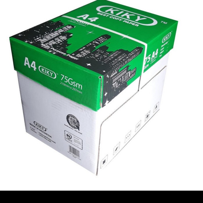 

[Baru] Kertas A4 75Gr Kiky /Dus Limited