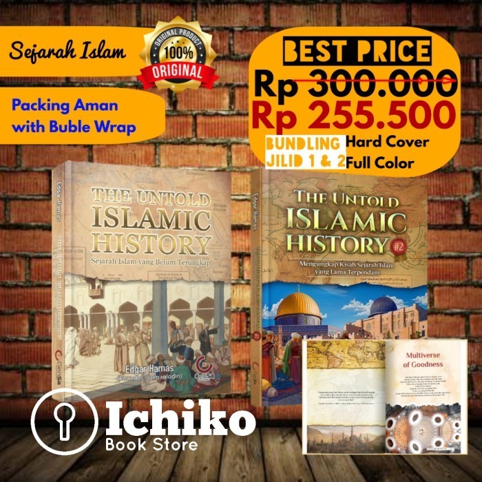 

[Baru] Paket The Untold Islamic History Jilid 1 2 Edgar Hamas Gensaladin Ori Berkualitas