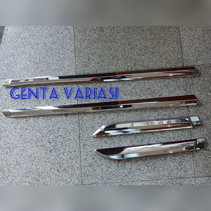 [Ori] List Body Samping Mobil Toyota Calya Daihatsu Sigra List Chrome Berkualitas