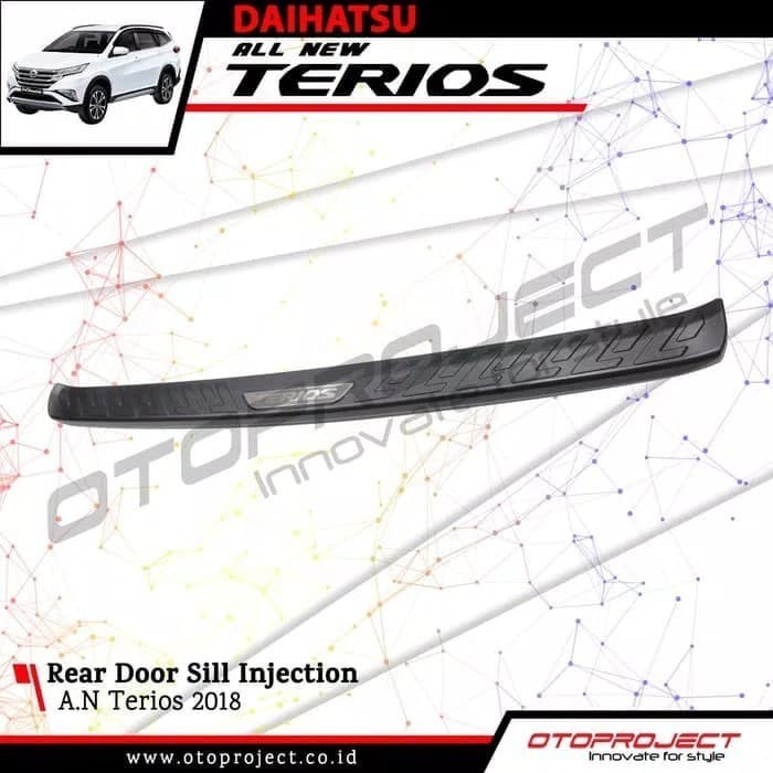 [Ori] Variasi Mobil Sill Plate Belakang Daihatsu Terios 2018 Berkualitas