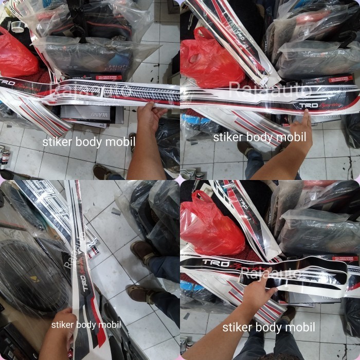 [Original] Stiker Body MobilFull Body Xenia AvanzaPasang.Promo.. Diskon