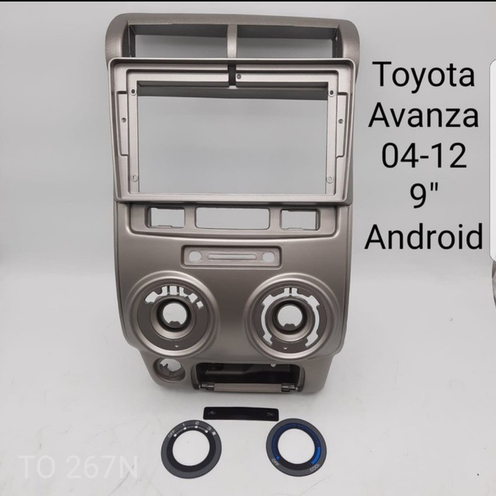 [Original] Frame Head Unit Android 9 Inch Avanza Xenia Lama 2004 - 2011 Berkualitas