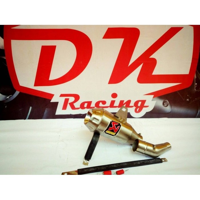 ✅New Ori Knalpot Racing Kawasaki Ninja 250 Fi Akrapovic Monster Slip On Berkualitas