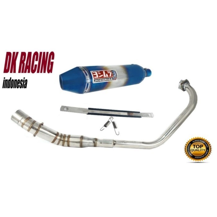 ✅New Ori Knalpot Racing Yamaha Byson Yoshimura Usa Fullsystem Pelangi Diskon