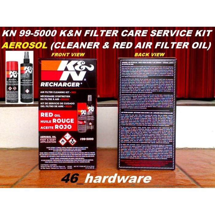 ✅Sale Kn Recharger 99-5000 KN Filter Care Service Kit Aerosol Cleaner Oil Terbaru