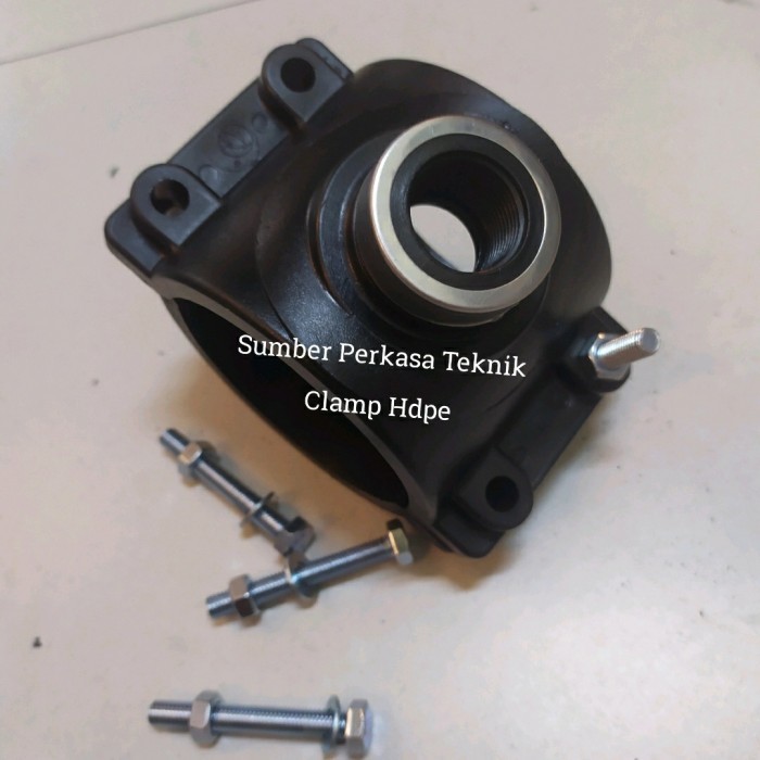 ✅Termurah Clamp Saddle / Clamp Pipa Hdpe 200Mm X 2 Inch Limited