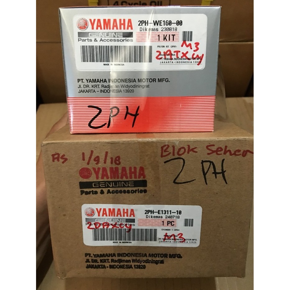 ✅Ready Blok Seher Mio M3 1Set Original Yamaha 100 Diskon