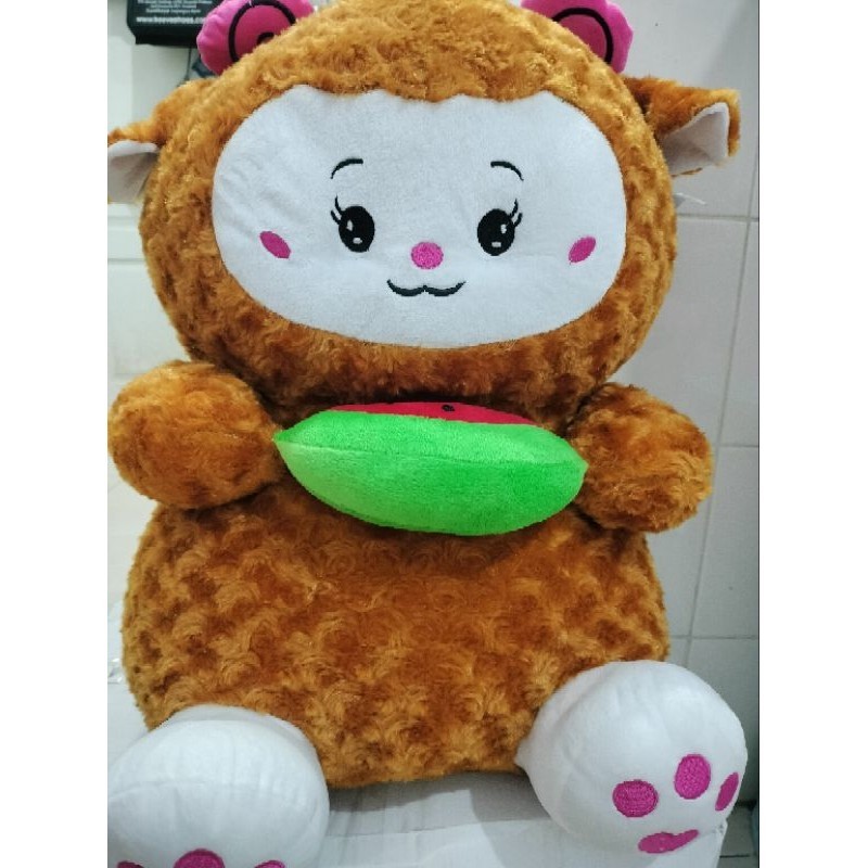 Boneka beruang watermelon besar lucuuuu