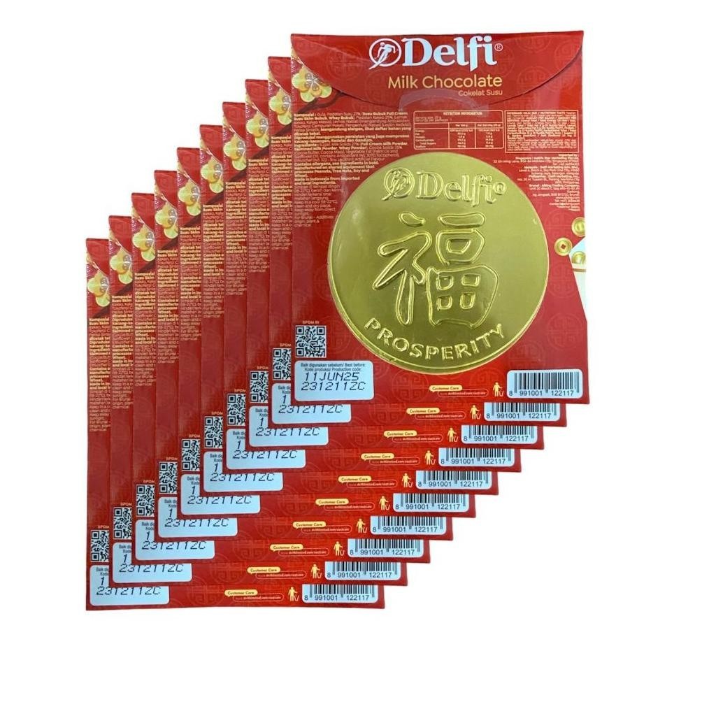 

TRE Delfi Cokelat Gold Coin Imlek [25gr X 10 Pcs] TERLARIS