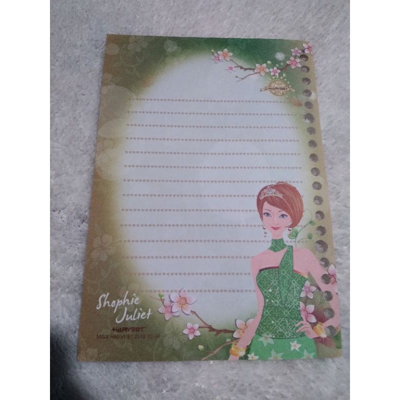 

isi binder harvest langka A5 loose leaf satuan