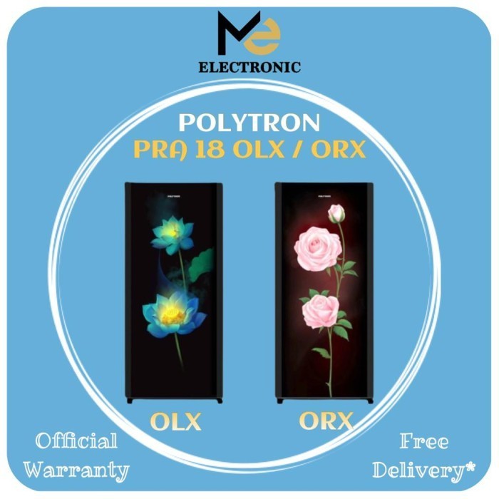 [Baru] Kulkas 1 Pintu Polytron 180 Liter Pra18Olx Polytron Pra 18Orx Pra18 Berkualitas