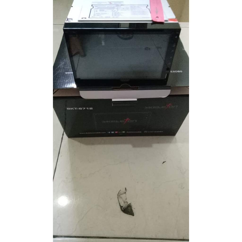 [Baru] Tv Doubledin Skeleton Skt 6712 Antena Kupu Diskon