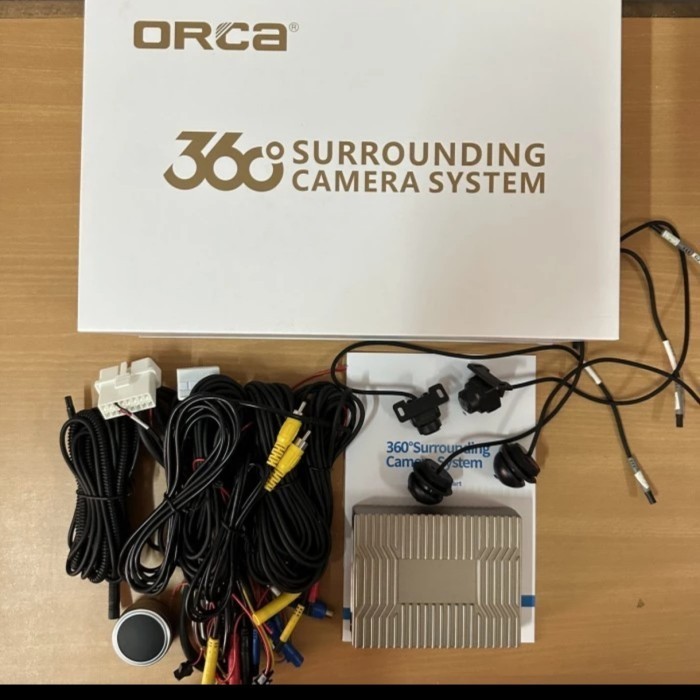 [Baru] Kamera Mobil 360° 3D Pro Premium Original / Kamera Mobil 360° Orca 3D Terbatas