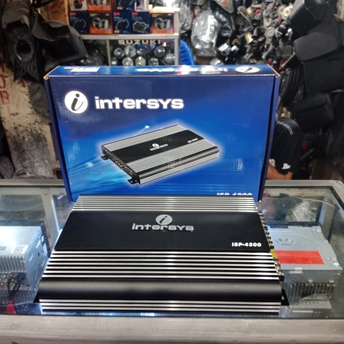 [Baru] Power Intersys Seri Isp-4300 4Chenel 400What Murni Audio Mobil Terbatas