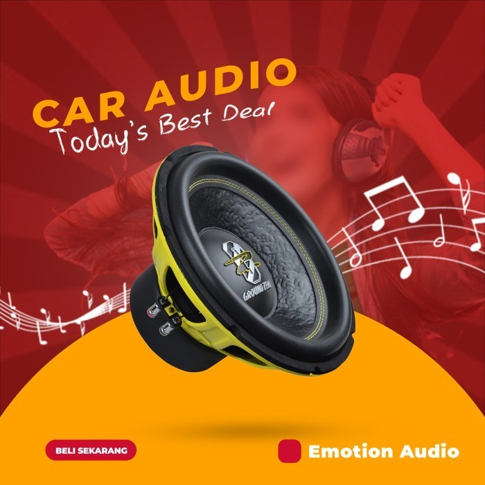 [Baru] Subwoofer Ground Zero Gziw 12Spl Terbatas