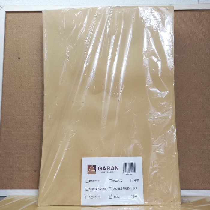 

Amplop Folio Garan 34.5 Cm X 24 Cm 1 Pack 100 Lembar