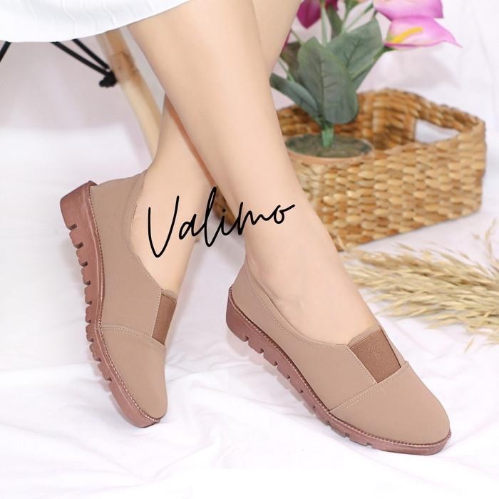 BISA COD - SEPATU WANITA SLIP ON REZILIA - VALIMO