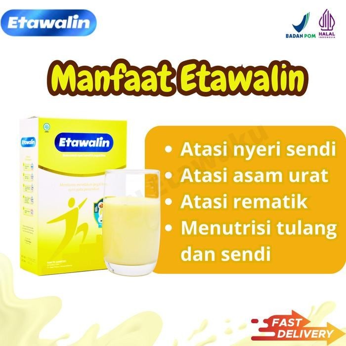 

TERBAIK 3 BOX ETAWALIN - SUSU ASAM URAT & NYERI SENDI - 100% ORIGINAL