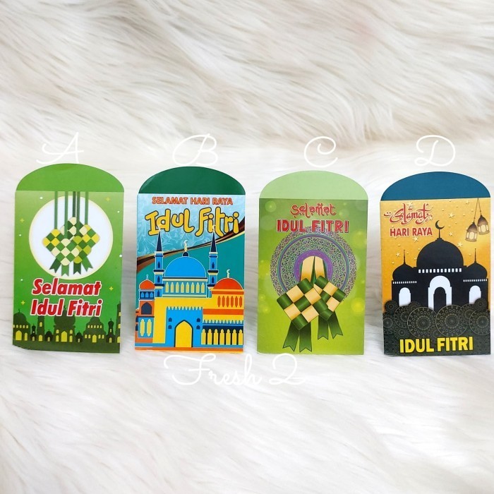

100 Pcs Angpao Amplop Lebaran Medium