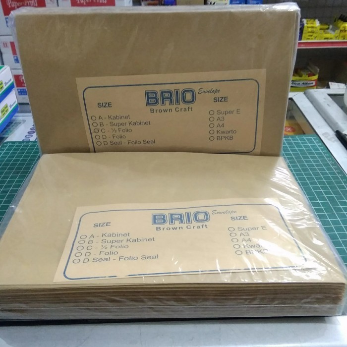 

Amplop Setengah Folio