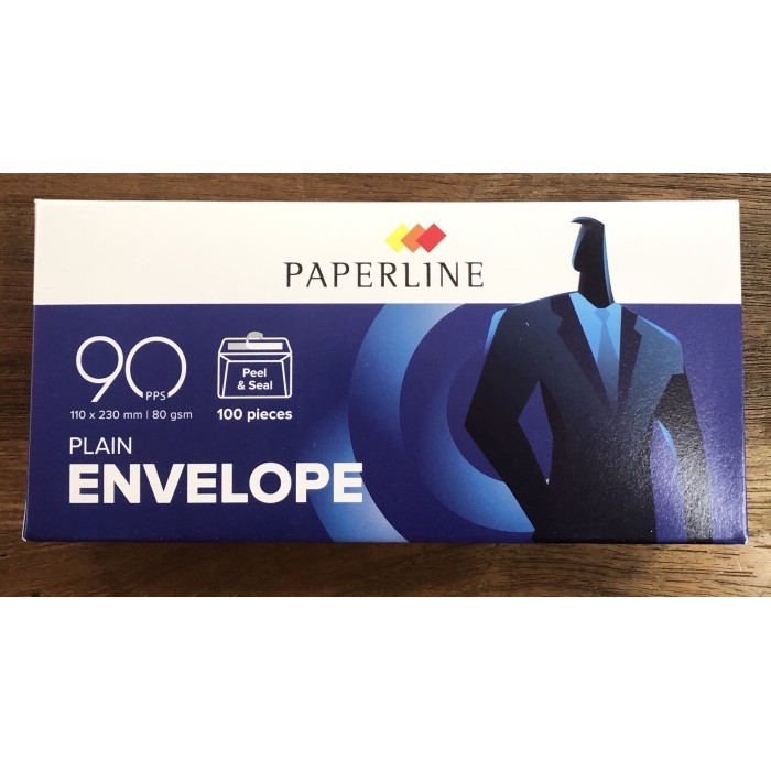 

Amplop Paperline 90 Polos Peel & Seal