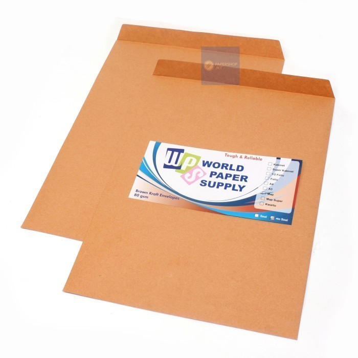 

Hot!!Amplop Ukuran Map Wps 27,5 X 37,5 Cm