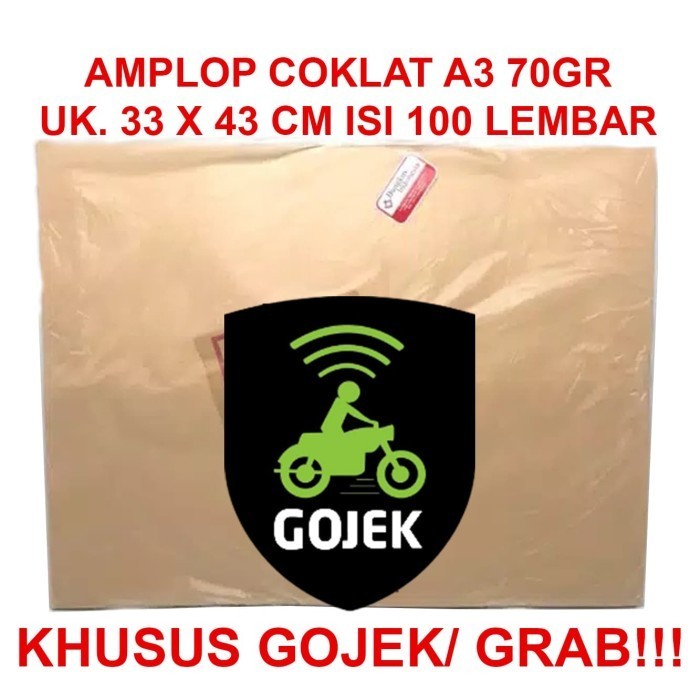 

Amplop A-3 Isi 100Lbr