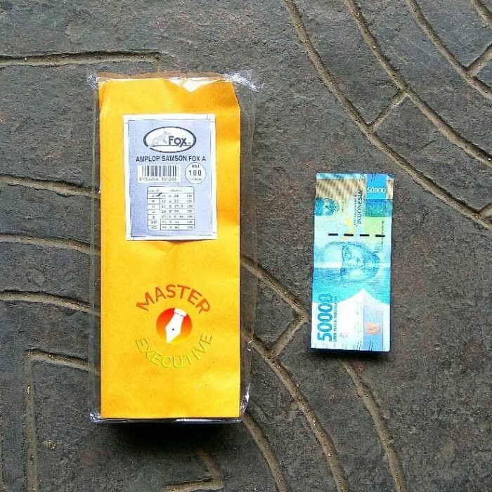 

Fox Amplop A Samson - 10.5 X 24 Cm -